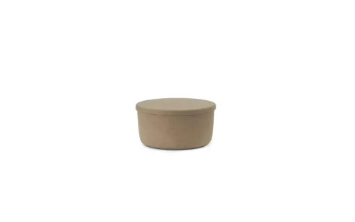 Hide Storage Pouf Large