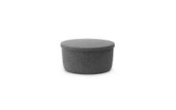 Hide Storage Pouf Large