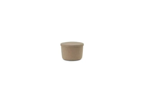 Hide Storage Pouf Small