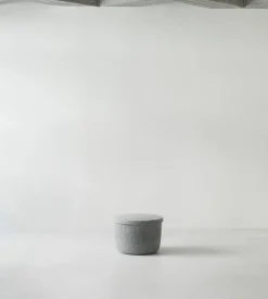 Hide Storage Pouf Small