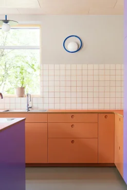 Hula Hoop Wall Lamp - Cord, Switch, & Plug