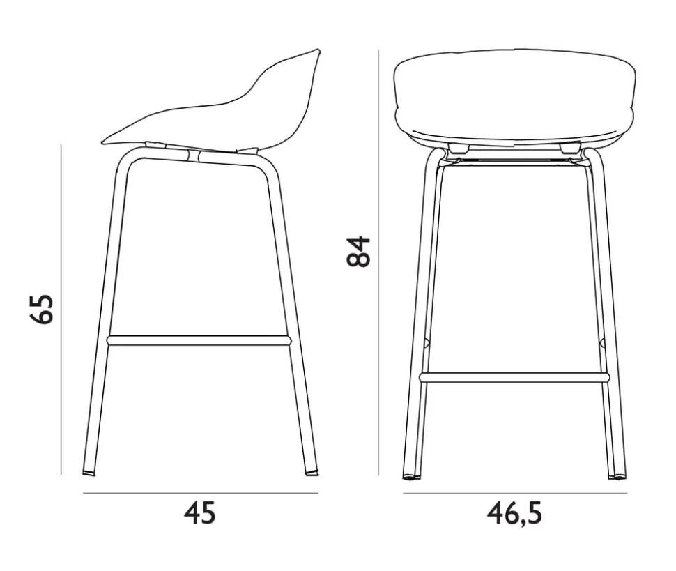 Hyg Barstol by Simon Legald