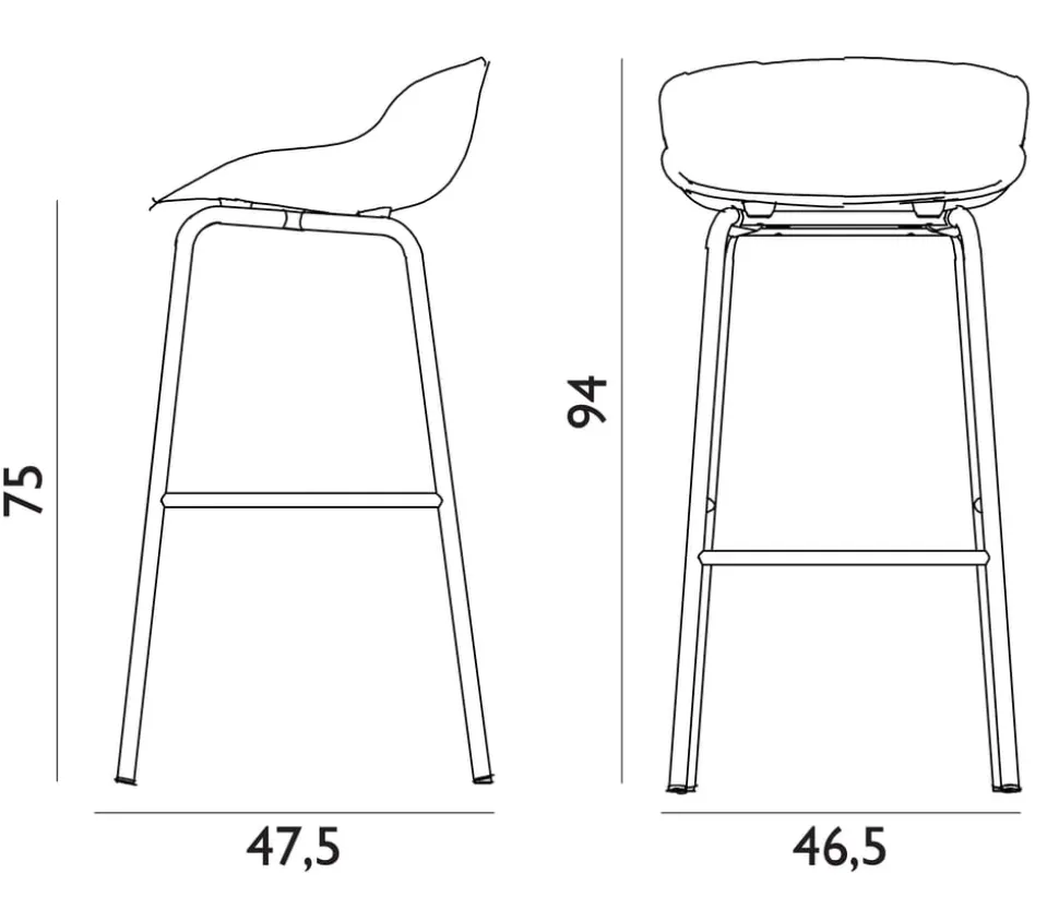 Hyg Barstol by Simon Legald