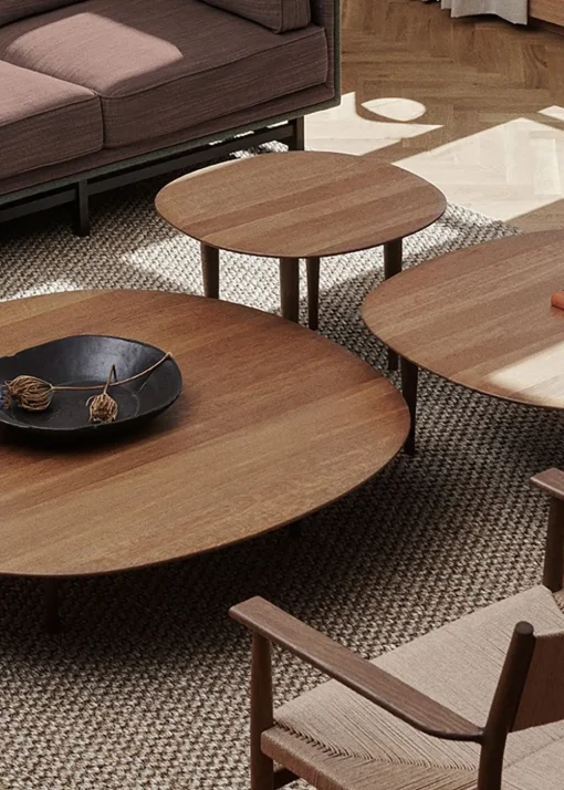 JARI sofabord ellipse