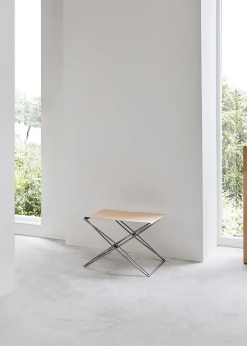 JG Folding Stool 6565 by Jørgen Gammelgaard