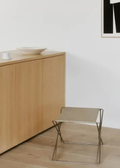 JG Folding Stool 6565 by Jørgen Gammelgaard
