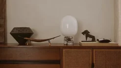 JWDA Table Lamp, Marble