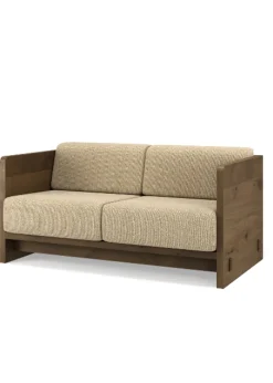 Karm 2 Person Sofa - Oak Smoked Oiled