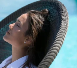 Kingston solstol m. hjul