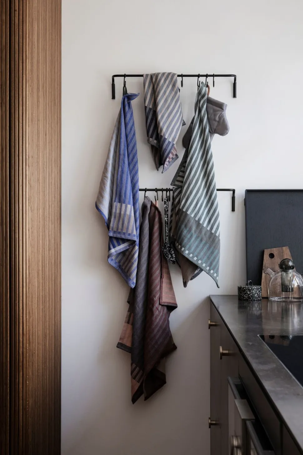 Kitchen Rod w/ Hooks