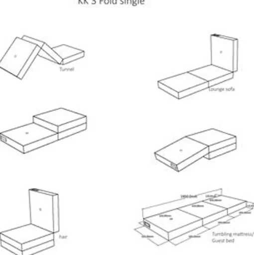 Klip Klap KK 3 Fold Single