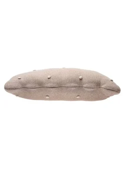 Knitted Cushion Biscuit