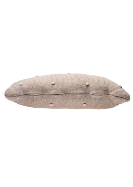 Knitted Cushion Biscuit