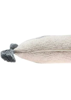 Knitted Cushion Little Oasis Nat