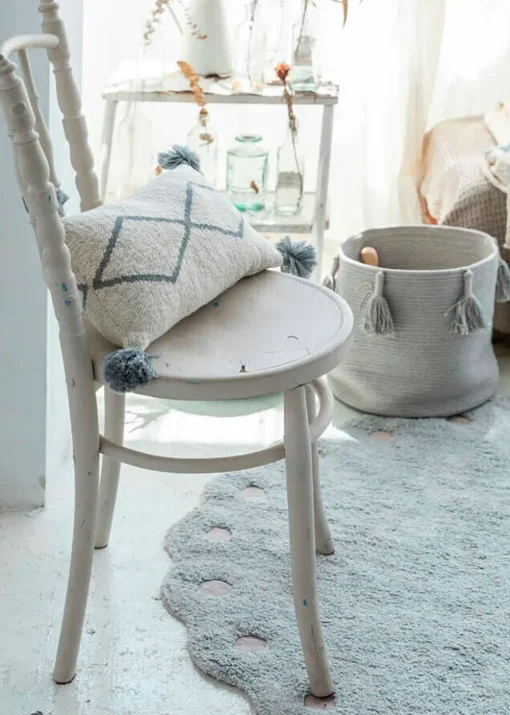 Knitted Cushion Little Oasis Nat