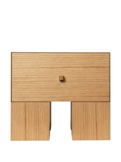 Kuben Bedside Table 1x1