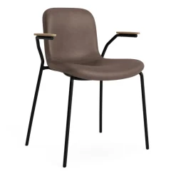 Langue Chair Soft Steel w. Armrest