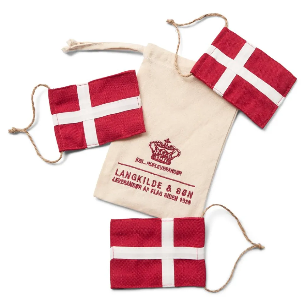 Large decorative flags 3 pcs