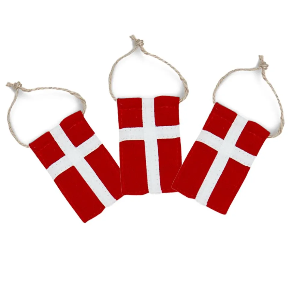 Large decorative flags 3 pcs