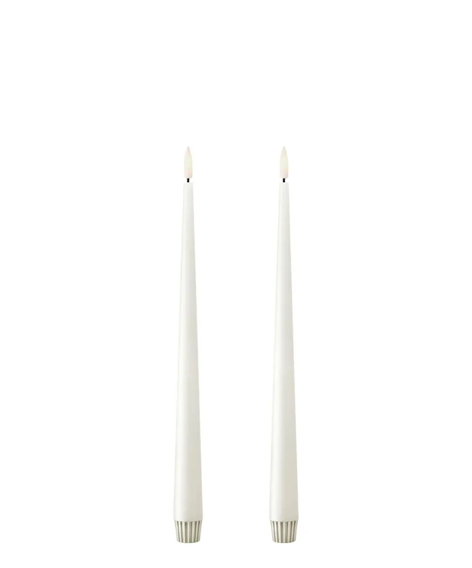 LED taper candles 2-piece box (30 cm)