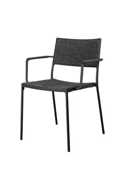 Less stol m/armlæn - Cane-line Soft Rope