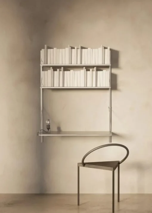 Library desk shelf