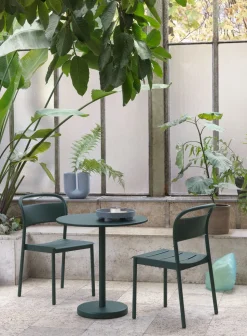 Linear Café Steel Table