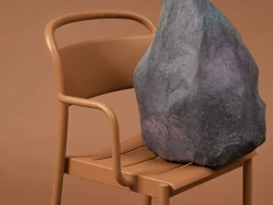 Linear Steel Armchair