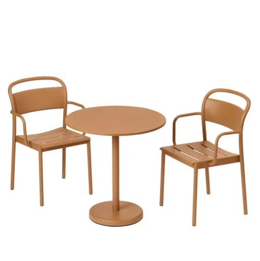 Linear Steel Armchair