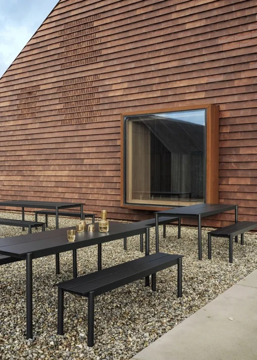 Linear Steel Bench