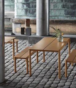 Linear Steel Bench
