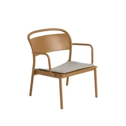 Linear Steel Lounge Armchair