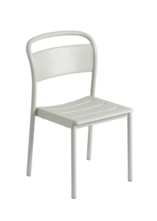Linear Steel Side Chair