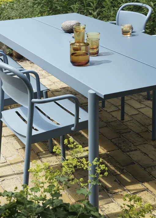 Linear Steel Table