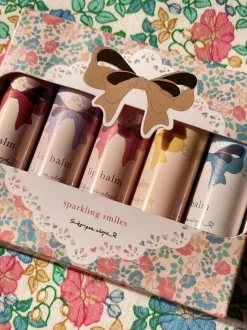 Lip Balm Glitter 5 pcs
