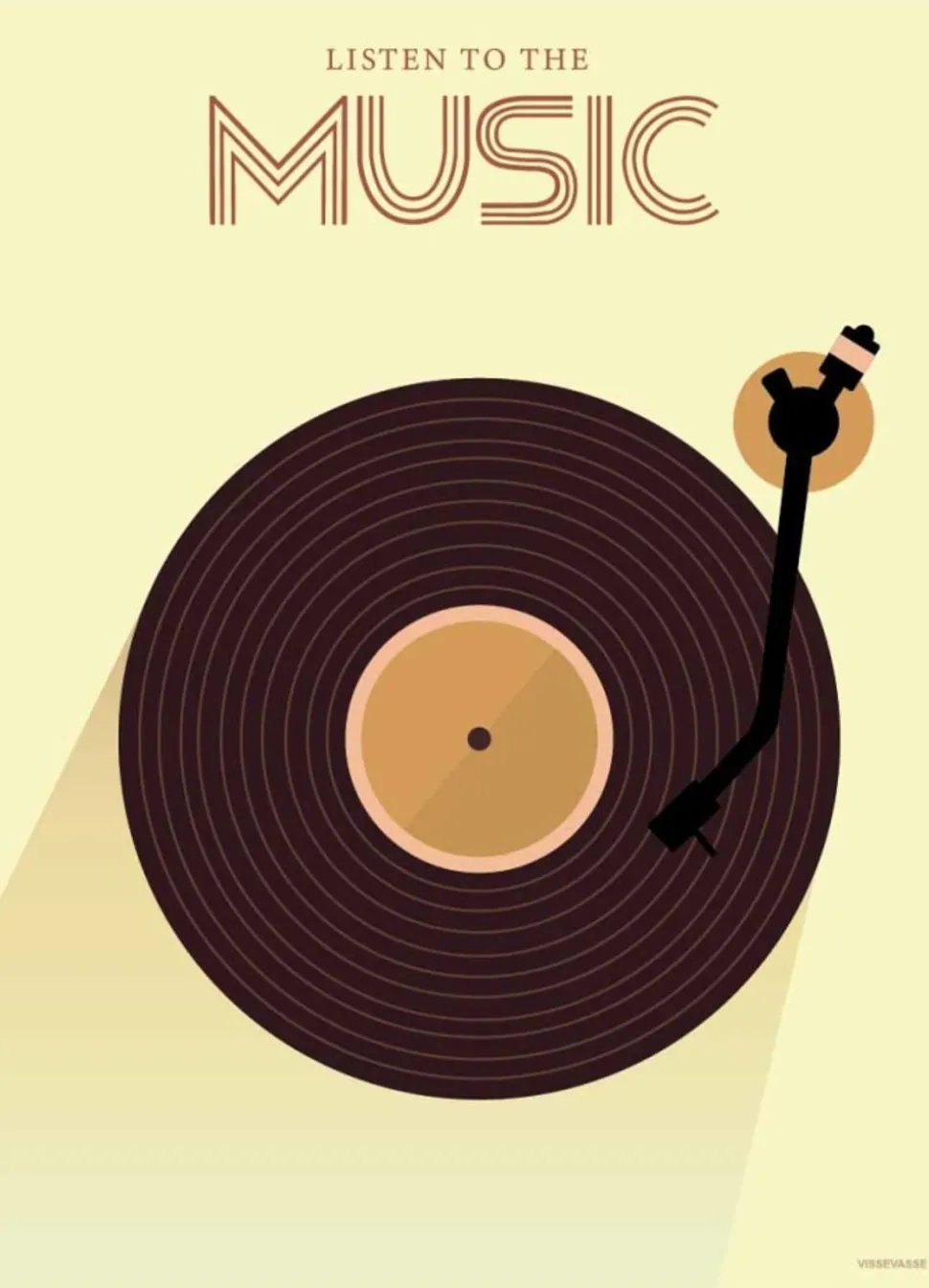 Listen to the music - poster