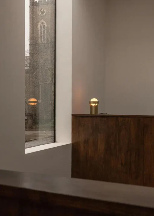 Loop Table Lamp + Sphere III