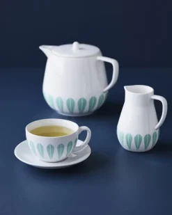 Lotus Tea Cup And Saucer