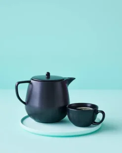 Lotus Tea Pot | Black