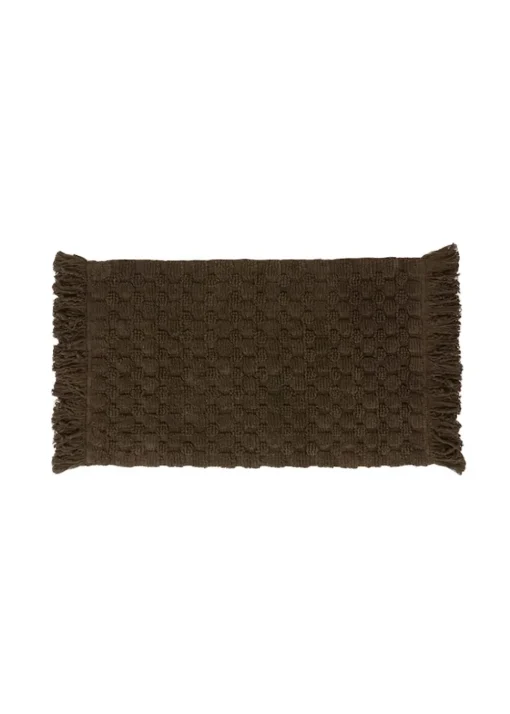 Luna bath rug - fringes