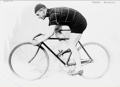 Man and bicycle III #9901