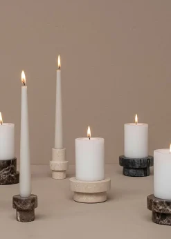 MARBLE Block Candleholder
