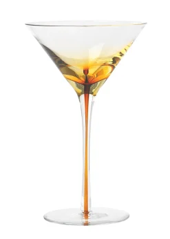 Martini glass - Amber / Smoke