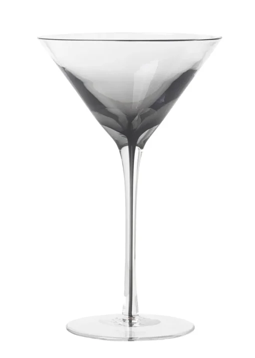 Martini glass - Amber / Smoke