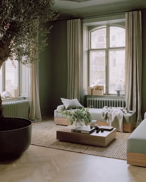 Mass Wide Coffee Table w. Drawer
