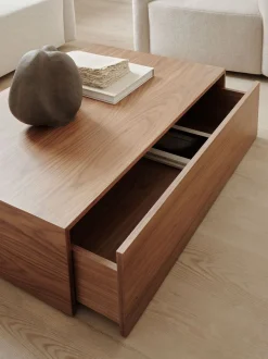 Mass Wide Coffee Table w. Drawer