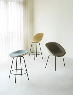 Mat Armchair Steel