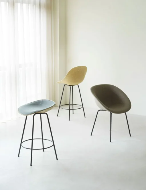 Mat Armchair Steel