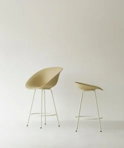 Mat Bar Armchair 65 cm Steel