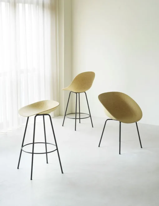 Mat Bar Chair 65 cm Steel